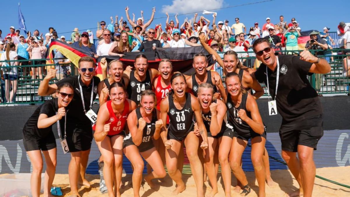 Beachhandball DHB-Frauen gewinnen auch noch die World Games