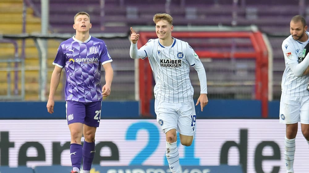 Tor und Vorlage: Dominik Kother brachte beim 2:1 in Osnabrück die Wende.