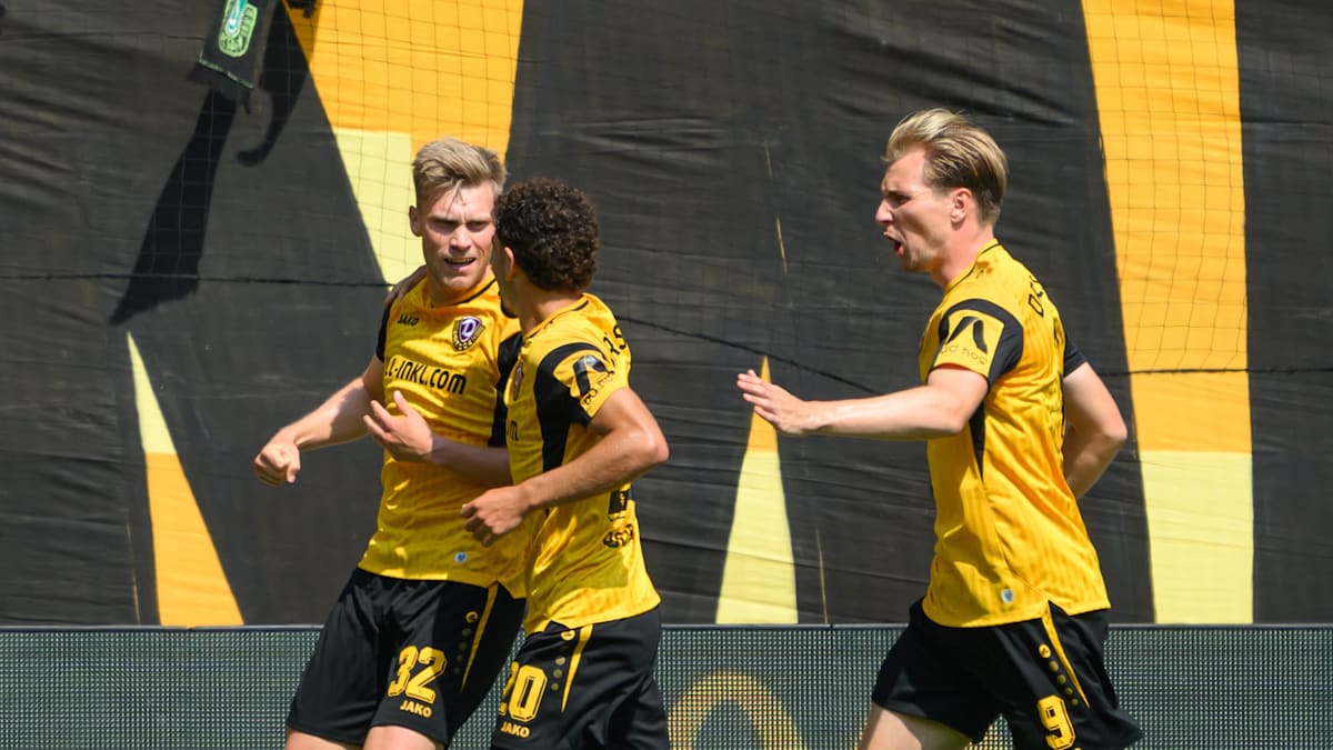 2. Liga: Dresden feiert gegen Darmstadt den ersten Saisonsieg