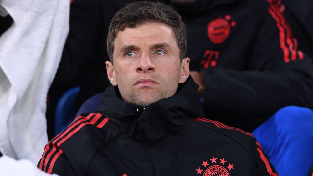 Fand sich in Manchester auf der Bank wieder: Thomas Müller.