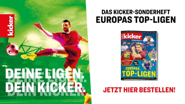 kicker-Sonderheft Europas Top-Ligen 2021/22