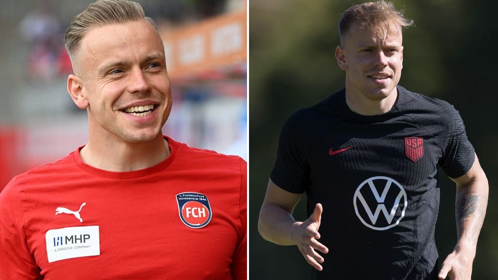 Bescheiden zum Höhenflug Heidenheims Maloney vor Debüt im USTeam kicker