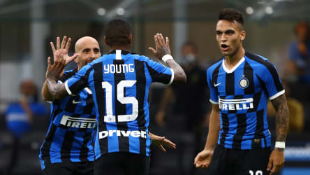Borja Valero, Ashley Young, Lautaro Martinez