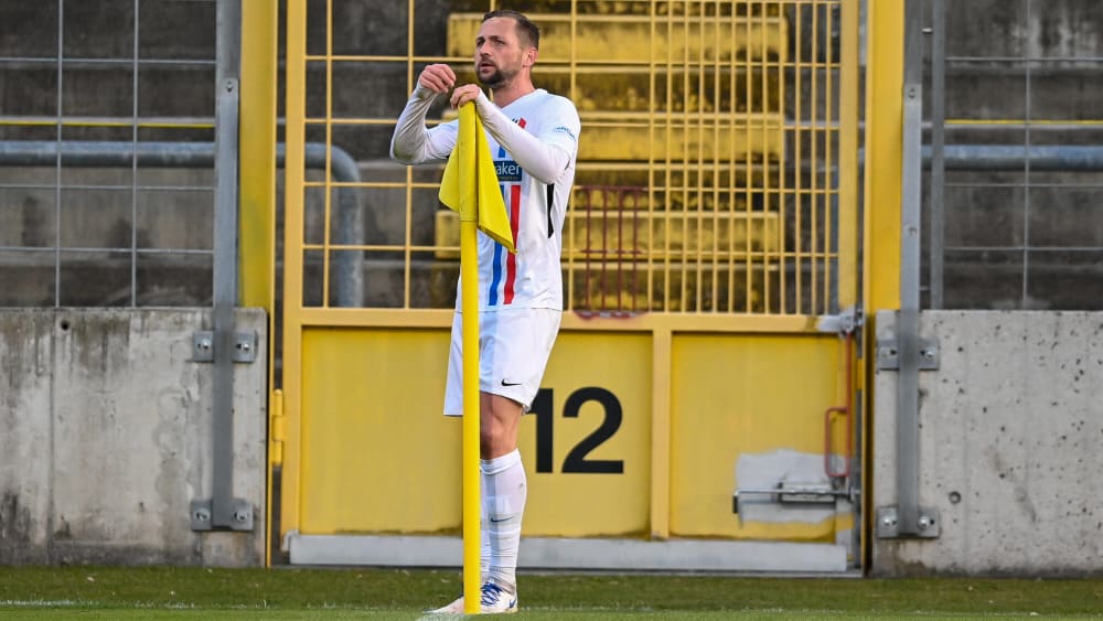 Zum Pausentee: Verhoek brachte Rostock in der 45. Minute in Führung.