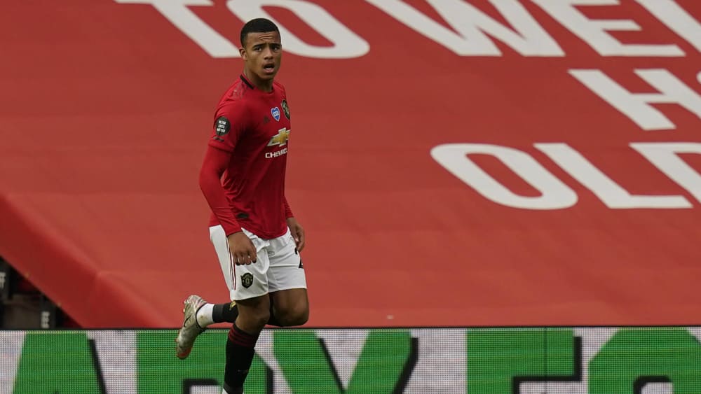 Geschafft: Mason Greenwood bejubelt sein soeben erzieltes 1:1.