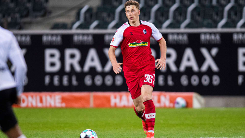 Er begeisterte seinen Trainer in Mönchengladbach: Yannik Keitel.
