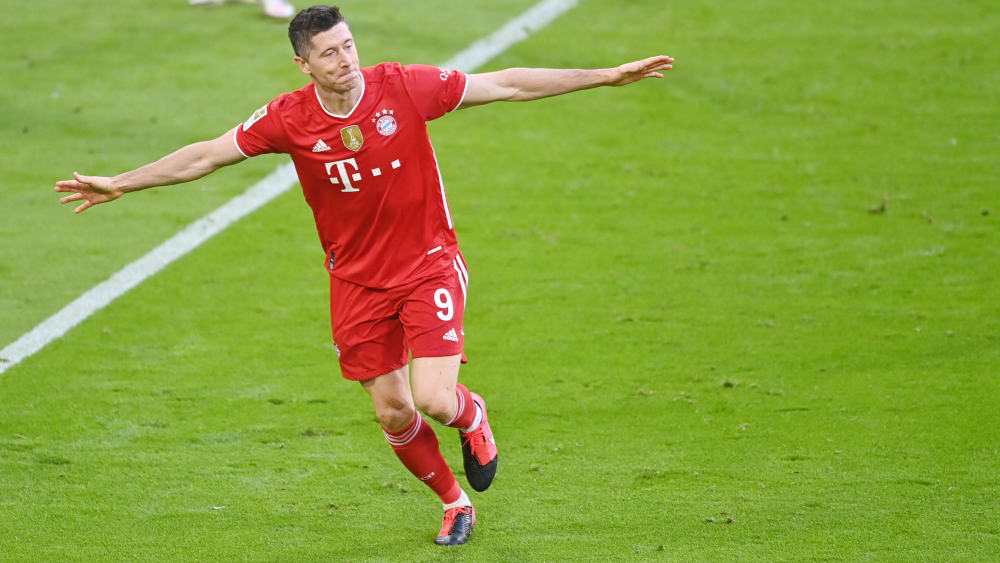 Sein erster Sieg beim Golden Shoe ist ihm wohl nicht mehr zu nehmen: Robert Lewandowski.
