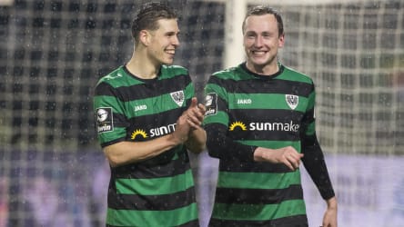 Münsters Alexander Rossipal und Simon Scherder.