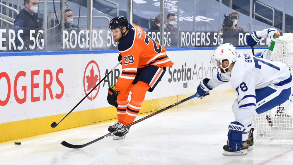 Gingen zum ersten Mal ohne Tor vom Eis: Leon Draisaitl und Edmonton.