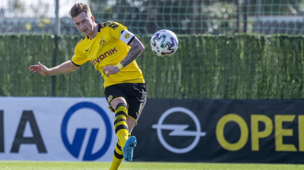 Ist seine Leidenszeit bald vorbei? Marco Reus hat sein Comeback wieder vor Augen.