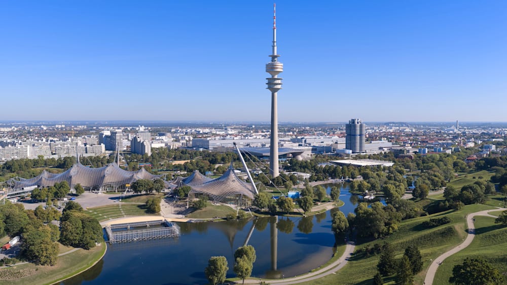 Der Olympiapark in München