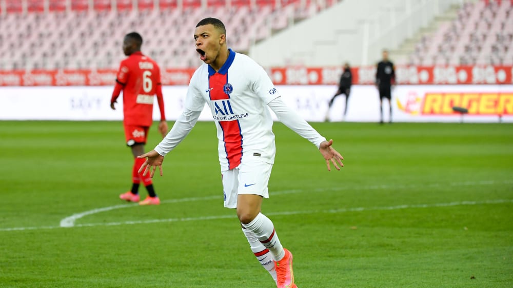 Glänzte mit zwei Toren in Dijon: Kylian Mbappé.