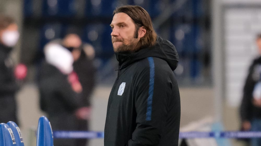 War nach dem torlosen Remis in Magdeburg bedient: Meppens Trainer Torsten Frings.