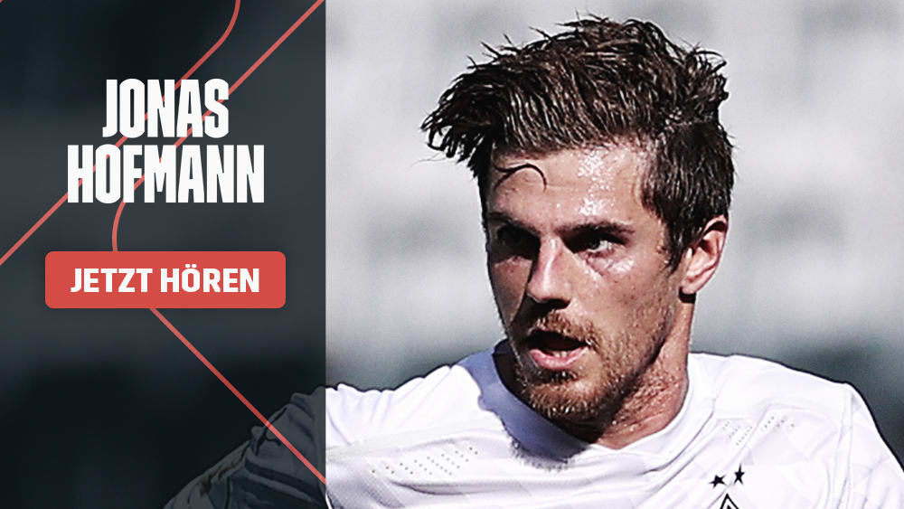 Zu Gast bei "kicker meets DAZN": Jonas Hofmann von Borussia Mönchengladbach.