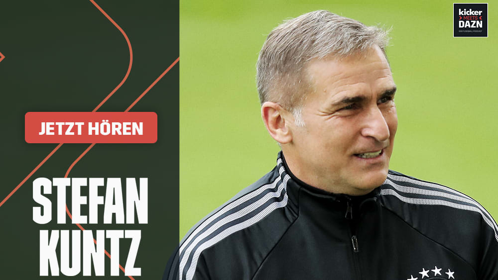 Zu Gast bei "kicker meets DAZN": Stefan Kuntz.