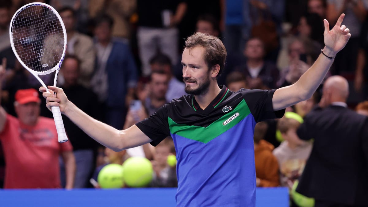 Tennis ATP Turnier in Wien Medvedev räumt Tsitsipas weg