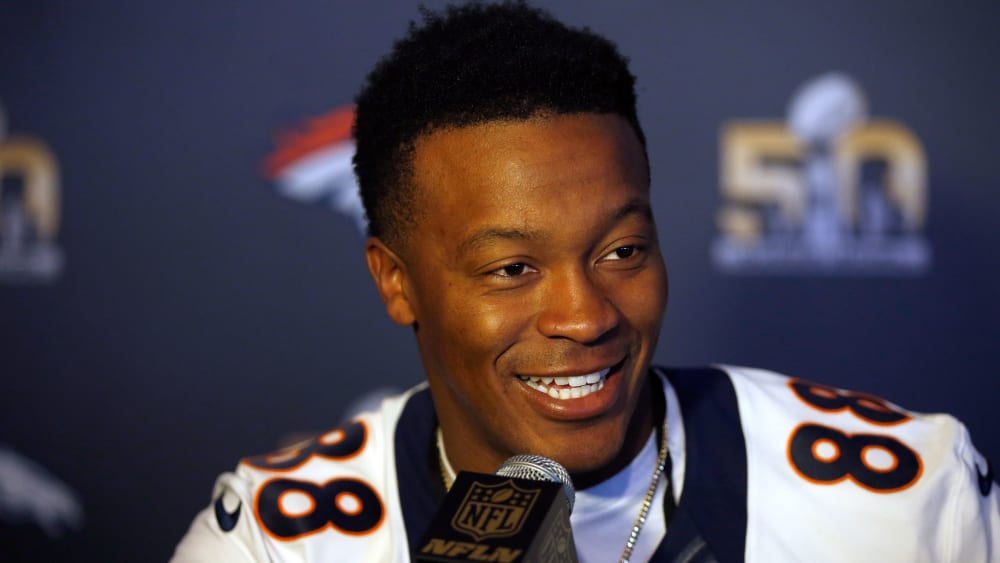 Wygrał Super Bowl z Denver w 2016 roku: Demaryius Thomas.
