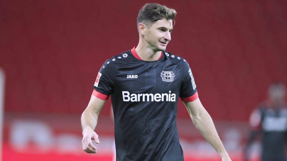 Später Einzug in die Elf des Tages: Leverkusens Lucas Alario.