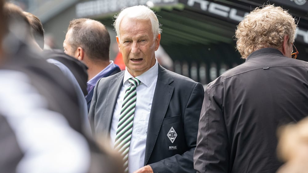 Bedient nach dem Derby: Gladbachs Präsident Rainer Bonhof
