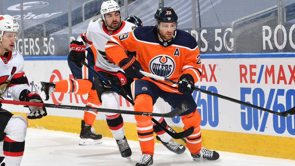 Leon Draisaitl gewinnt in der NHL gegen Tim Stützle - beide treffen