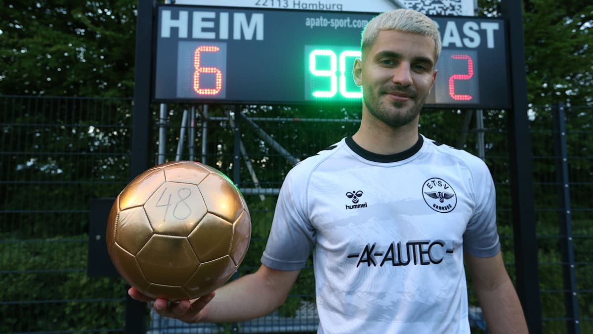 48 Tore: Wie Krasniqi Harniks Oberliga-Rekord pulverisierte