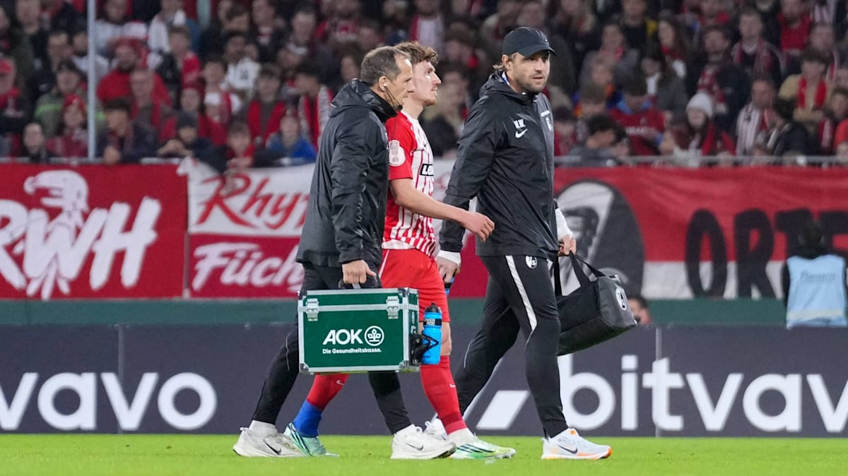 Concerns not only in Freiburg: Treu substituted early
