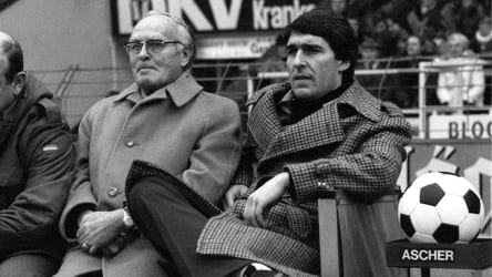 Gemeinsam am Ruder: Fred Schulz und Rudi Assauer (r.).