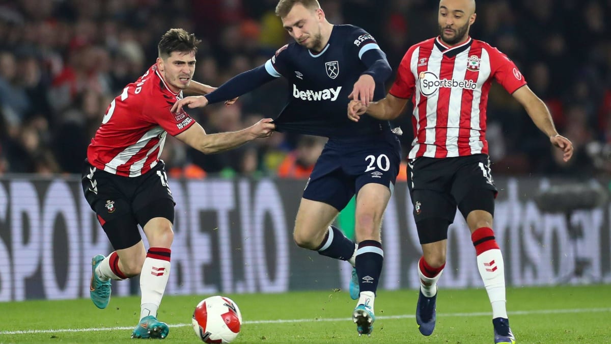 Perraud und Broja treffen traumhaft: Saints werfen West Ham aus dem Pokal