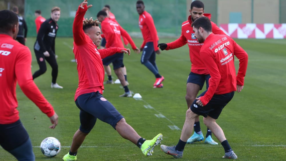 Der 1. FSV Mainz 05 im einwöchigen Trainingslager in Estepona.