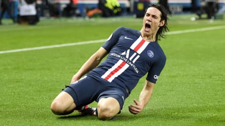 Traf zum 4:2: Edinson Cavani