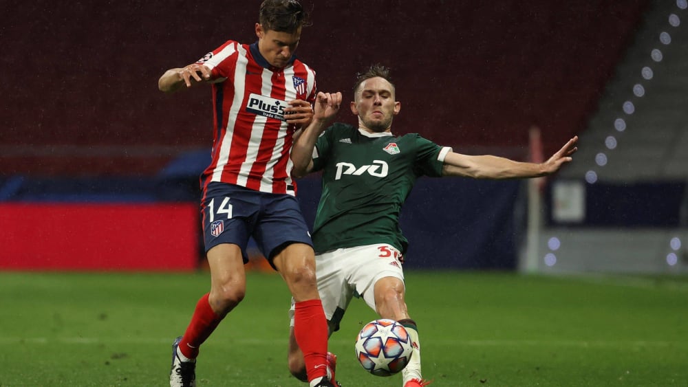 Hatte mit bissigen Moskauern seine Probleme: Atleticos Marcos Llorente.