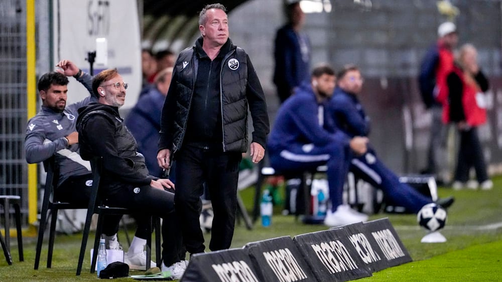 "Eine Respektsperson": Sandhausen Trainer Markus Kauczinksi