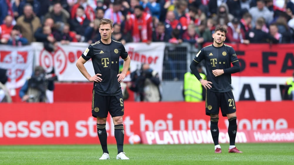 Betretene Mienen: Joshua Kimmich (li.) und Lucas Hernandez.