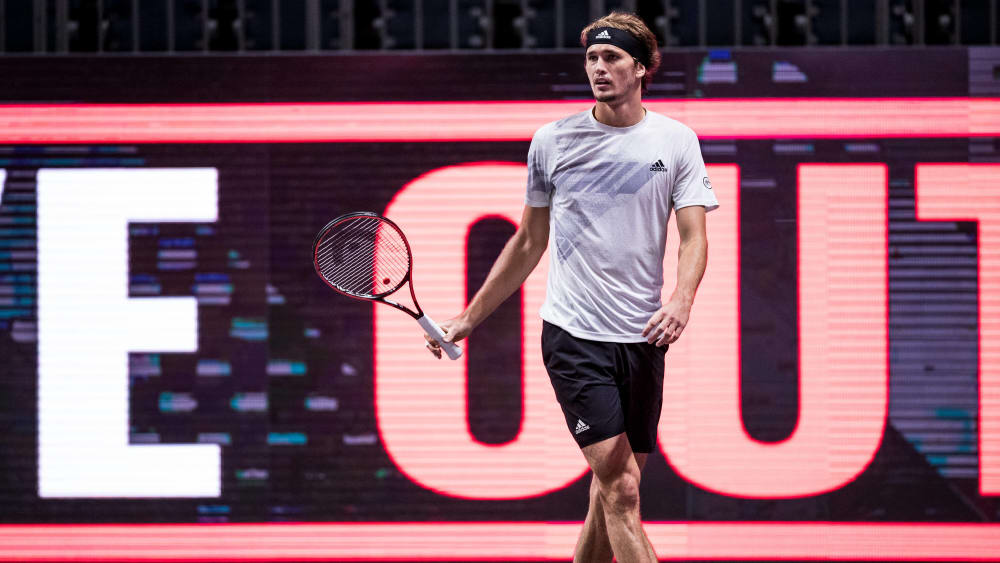 Durchgebissen: Alexander Zverev.