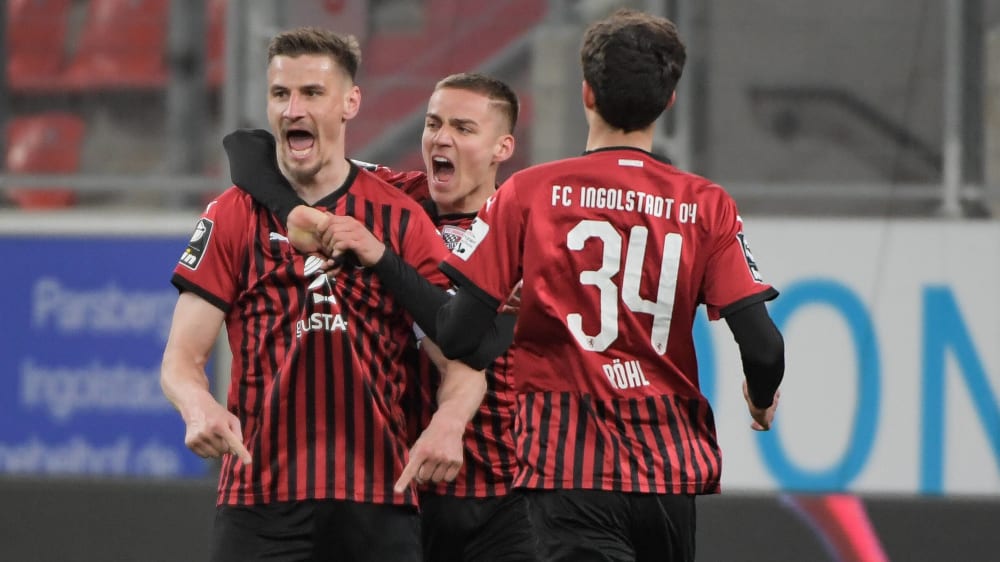 Der Entscheider: Stefan Kutschke (li.) erzielte den Führungstreffer per Strafstoß.