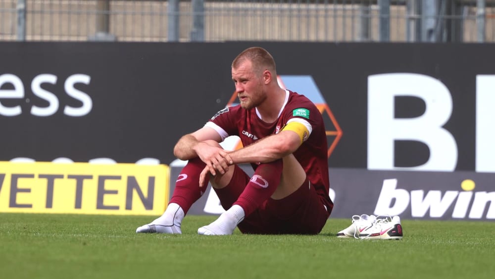 Enttäuschte Miene nach dem Abpfiff: Sebastian Mai.