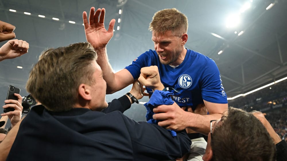 Emotionen pur: Das Aufstiegsspektakel auf Schalke verfolgten fast 1,6 Millionen Zuschauer im TV.