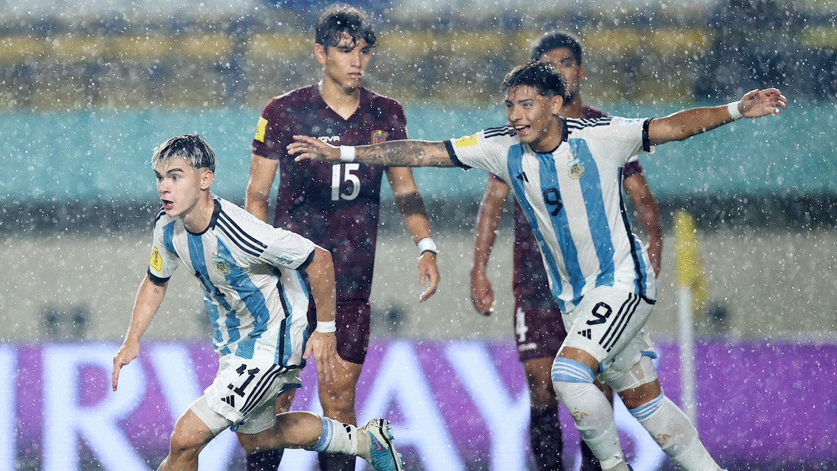 Mundial Sub-17 2023: Argentina venció 5-0 a Venezuela
