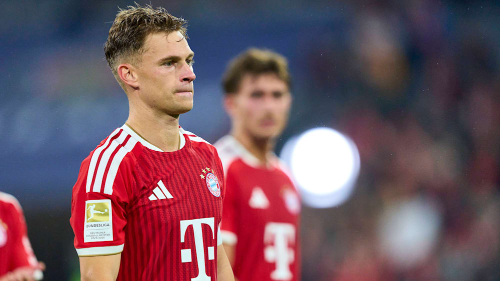 Joshua Kimmich steht aktuell nicht auf dem Platz.