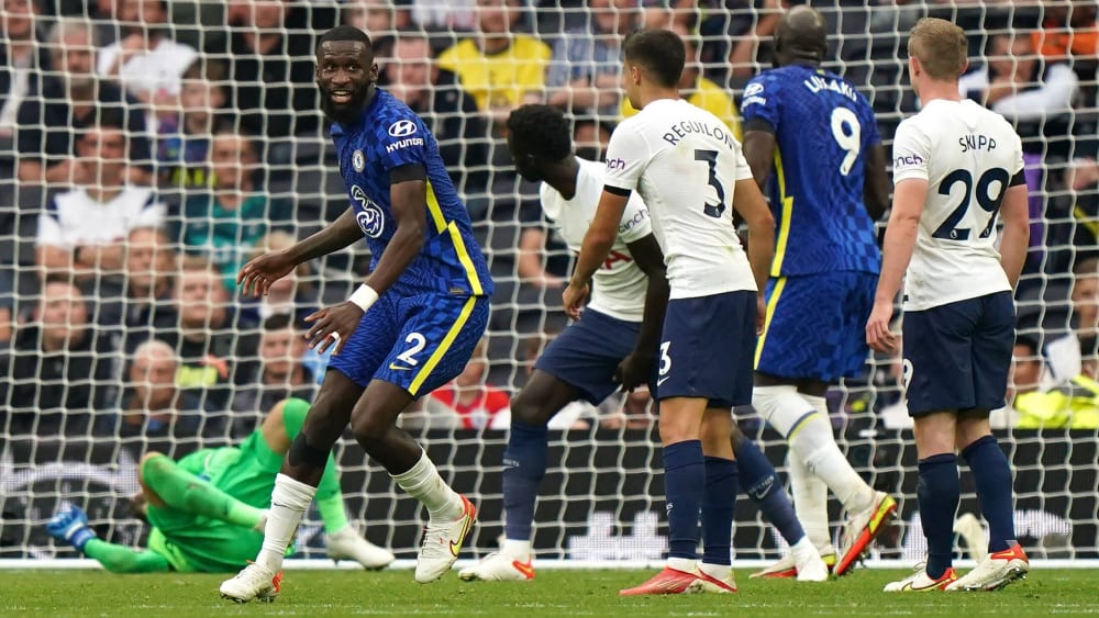 Rudiger Setzt Den Schlusspunkt Blues Bezwingen Tottenham Kicker