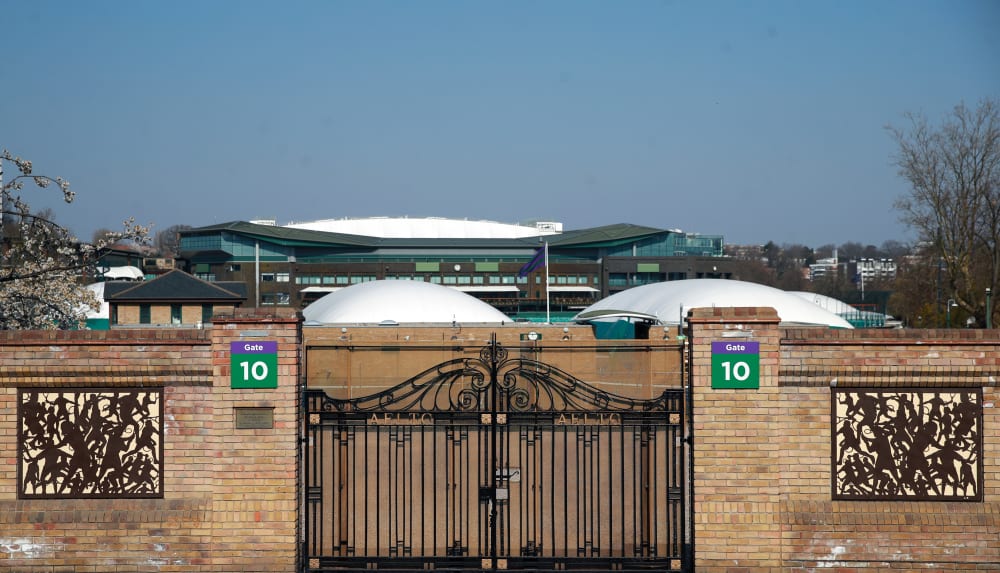 Hier wird 2020 nicht um Titel gespielt: Der "All England Lawn Tennis Club".