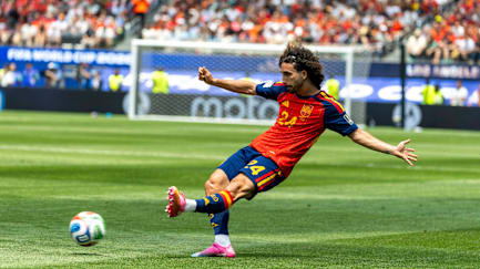 Marc Cucurella wird gegen Frankreich einiges zu tun haben.