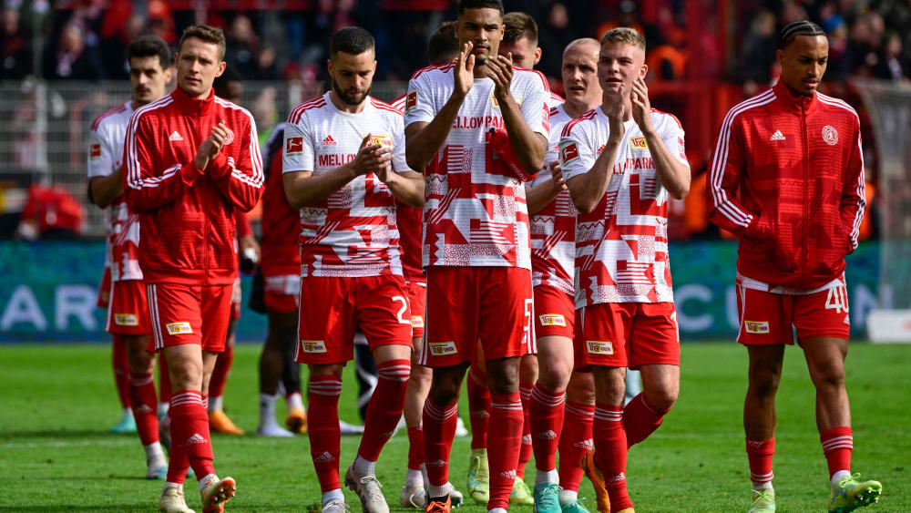1. FC Union Berlin Berretto invernale lavorato a maglia Eisern Union, Colore: rosso, XS