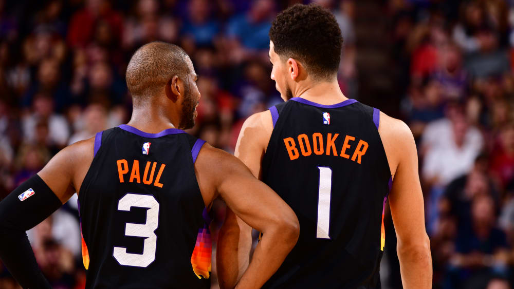 Sieggaranten der Suns: Routinier Chris Paul und Superstar Devin Booker.