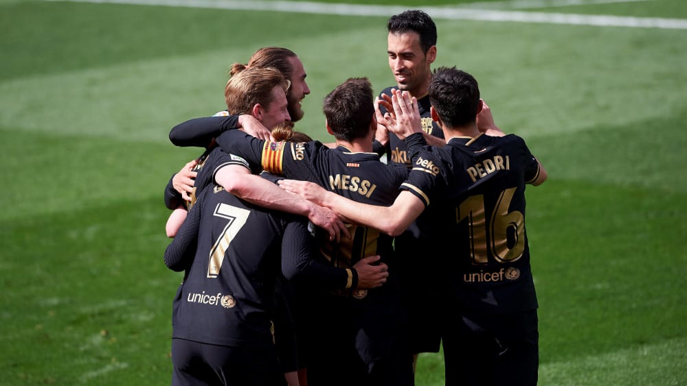 Der FC Barcelona konnte gegen den FC Villareal zum wiederholten Male jubeln.