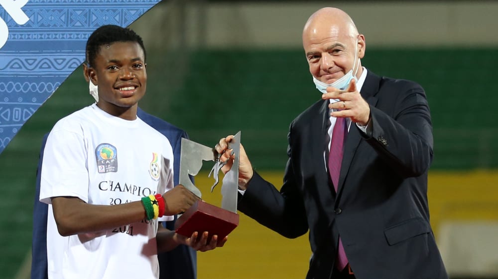 Wurde beim Afrika-Cup für U-20-Teams zum Spieler des Turniers gewählt: Issahahu Abdul Fatawu.