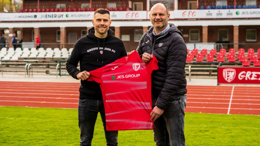 Künftig im Greifswald-Trikot: Niklas Brandt (links)