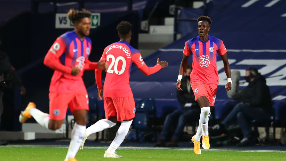 Tammy Abraham sicherte dem FC Chelsea spät einen Punkt.