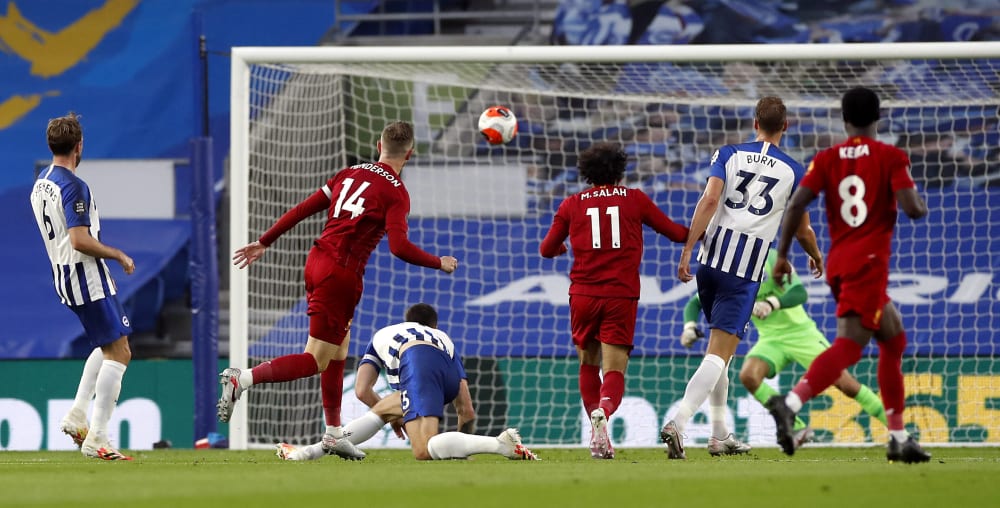Maßarbeit: Jordan Henderson traf sehenswert zum 2:0.