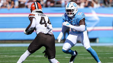 Die Cleveland Browns in einem NFL-Spiel gegen die Tennessee Titans